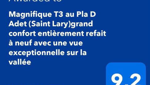 Magnifique T3 au Pla D Adet (Saint Lary)grand confort entièrement refait à neuf avec une vue exceptionnelle sur la vallée - Foto 2