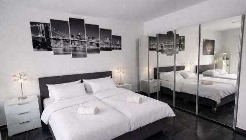 Exklusive Moderne Wohnung Gießen Stadtnähe mit Balkon - Foto 2