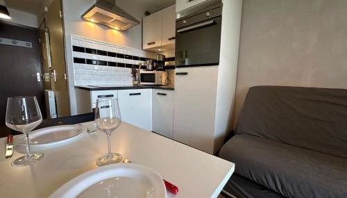 Studio cosy aux pieds des pistes, vue splendide - FR-1-624-53 - Photo 5