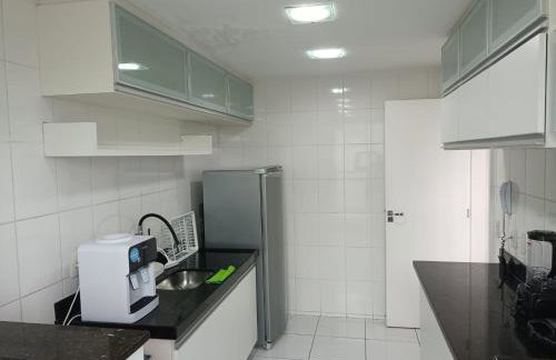 Apartamento Pé na Areia, Wi-Fi e Garagem Privativa início da Praia do Morro - Foto 12