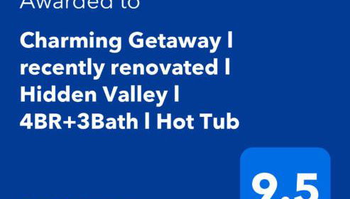 Charming Getaway l recently renovated l Hidden Valley l 4BR+3Bath l Hot Tub - Foto 2