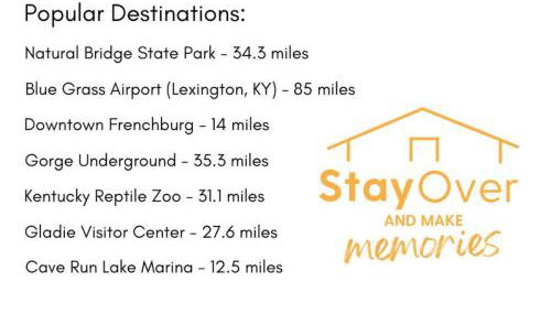 Sugar Shack - Cave Run Lake OR Red River Gorge KY - Foto 4