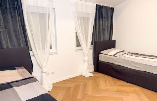 Ruhr Business Apartments Essen Apartment mit 5 Einzelbetten Privat Parkplatz - Foto 4