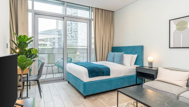 Silkhaus Burj Daman Tower Difc Studio Pool Gym - Foto 2, Habitación