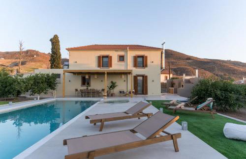 Ergini country villa with bio infinity pool & spa - Foto 43