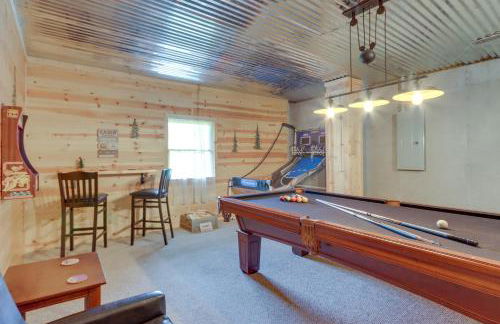 Hot Tub and Game Room Charming Morganton Cabin! - Foto 15