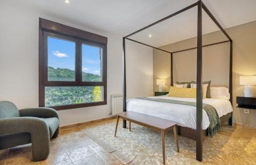 Villa de lujo de piedra, Cine para niños, Vistas, Piscina - Foto 15