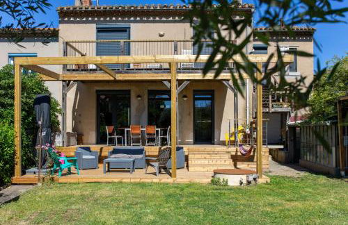 Maison, piscine & vue sur la Cité de Carcassonne - Foto 1