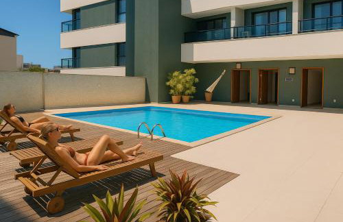 Flat Vista Mar com Piscina e Wi-Fi Rápido Rio Vermelho - Foto 3