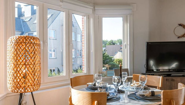 Sunny Bright Apartment in the Center of De Haan - Foto 3, Habitación