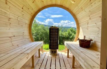 Czill-Lokum- klimatyczna chata w Beskidach z balią i sauną - Foto 9