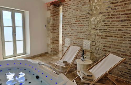 L'audacieuse-Jacuzzi et sauna , miroir suspendu - Foto 5