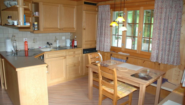 Detached Chalet With View of the Alps, Large Terrace and Veranda - Foto 5, Eigene Küche