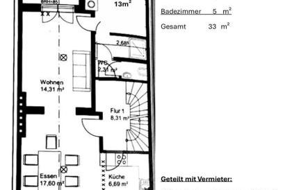 Gemütliche Wohnung mit geteiltem Essbereich am Rande des Bremer Viertel - Photo 2