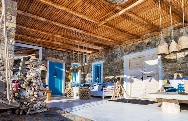 Karkos Beachfront Villa Private pool - Foto 27