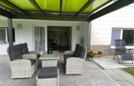 Tolles Apartment mit großer, überdachter Terrasse - Foto 4