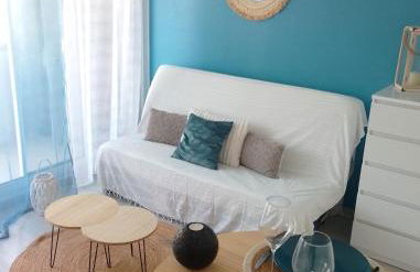 Charmant studio avec loggia vue mer - Foto 14