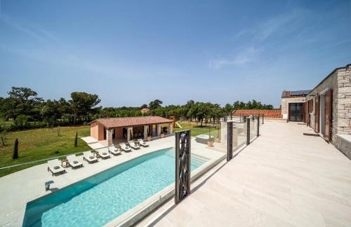 Villa Antea for 10 people near Barban with heated pool 75 m2 - wellness & large garden - full service - Photo 46