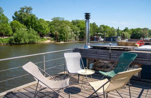Tolles Tiny-Hausboot Marianne mit Dachterrasse - Foto 18