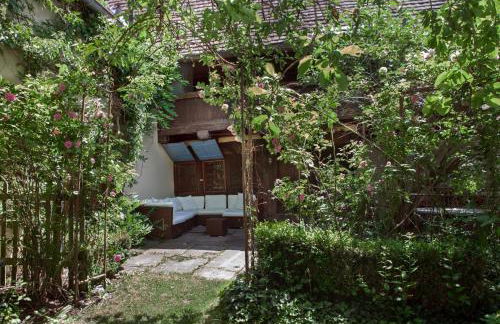 Historischer Vogtshof: eingezäunt | sonniger Garten | Kamin | Denkmalschutz - Foto 43