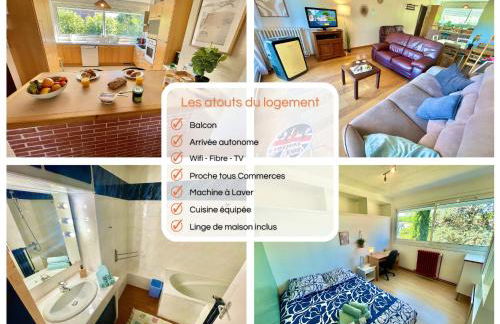 " Douceur Jasmin " Balcon - 7 pers - Wifi - TV - Foto 2