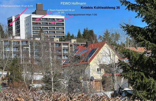 2- Raum - Ferienappartements 58 qm Dieter Hoffmann Freudenstadt-Kniebis beim Nationalpark - Foto 11