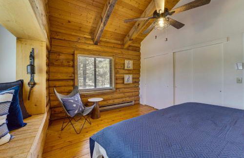 Covered Deck, Private Acreage Log Cabin in Pine - Foto 17