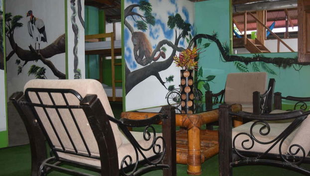 Intérieur de l'auberge