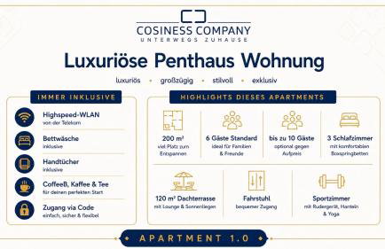 Luxuriöse Penthaus Wohnung in Cuxhaven # Cosiness Company - Foto 50