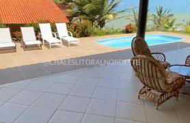 Chalé com piscina privada vista mar-Zumbi-RN - Foto 25