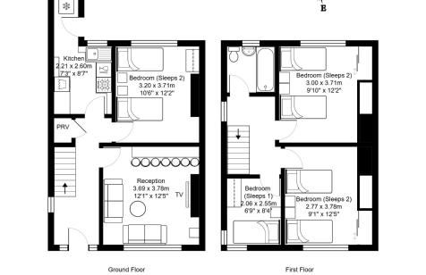 Long Stays-4bed house-Parking-By FabAccommodation - Foto 8