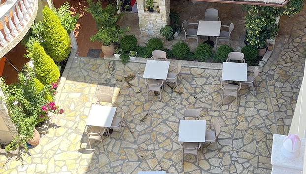 Zona de estar del vestíbulo