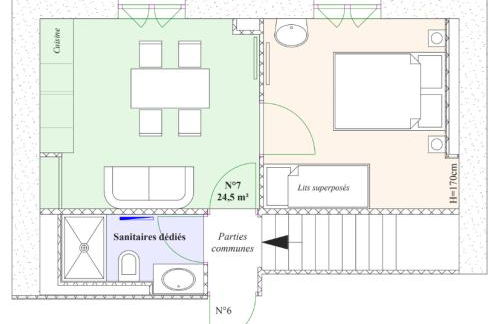 Gîte montagne 1 à 25 places "Chalet Coste Belle" - Foto 2