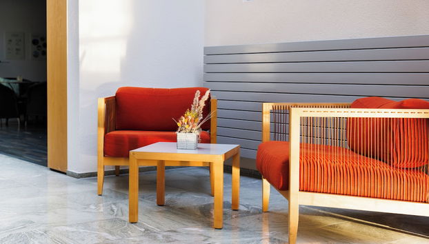 Zona de estar del vestíbulo