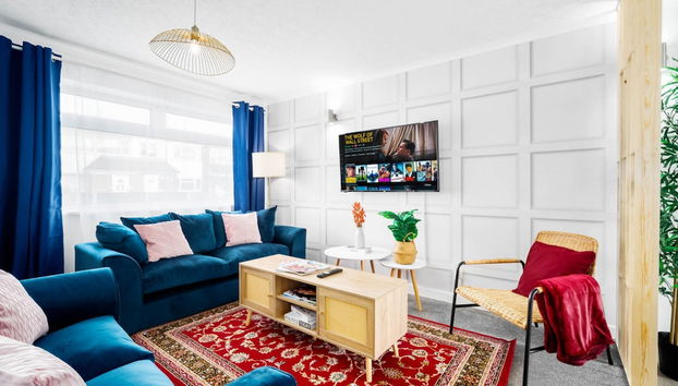 Bright Modern Home Near Birmingham - Foto 4, Habitación