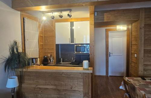 Appartement 2 pièces au milieu des chalets. Grande Terrasse Orientée Sud - Foto 5