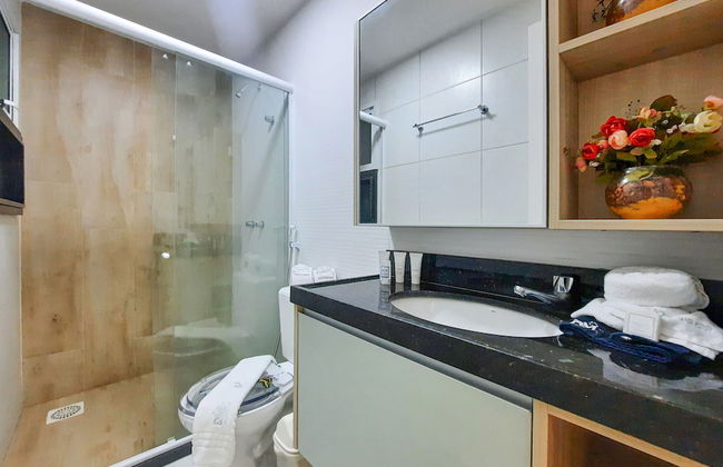 Beach Way Charmoso Pé na Areia 2 quartos 6 pessoas By DM Apartments - Foto 32