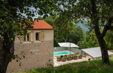 Rustic villa Casa Mavretici with pool in Motovun - Foto 13