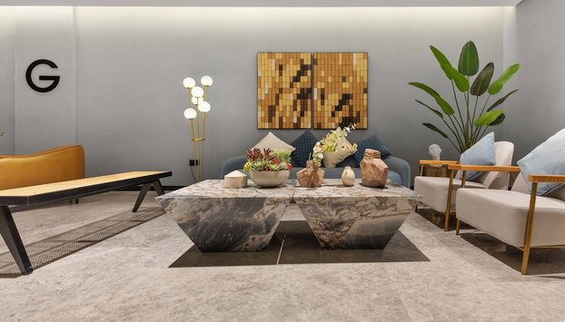 Waves - City Serenity: Luxe Living at 15 Northside Tower 2 - Foto 2, Vestíbulo