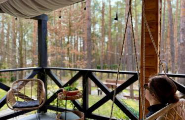 Domek w lesie nad zalewem - Foto 26