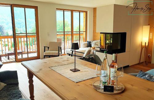 Homely Stay AlpenPanorama-Chalet mit eigener Sauna, Kamin und Bergblick - Foto 12