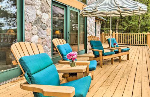 Waterfront Lake Tomahawk Cabin with Game Room! - Photo 37