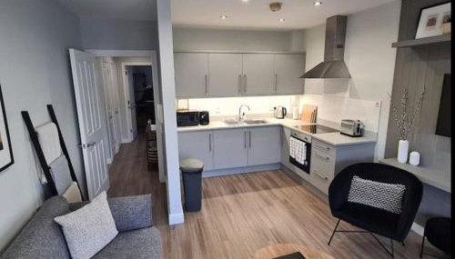 The Cove Apartment, Portstewart near Prom, Parking - Foto 4, stove, pet friendly, minibar