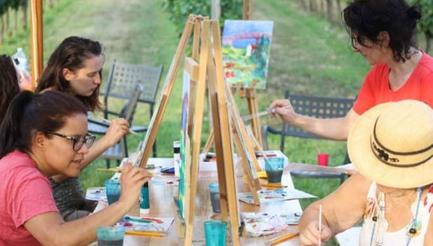 Painting & Wine Tasting in a Vineyard - Foto 5