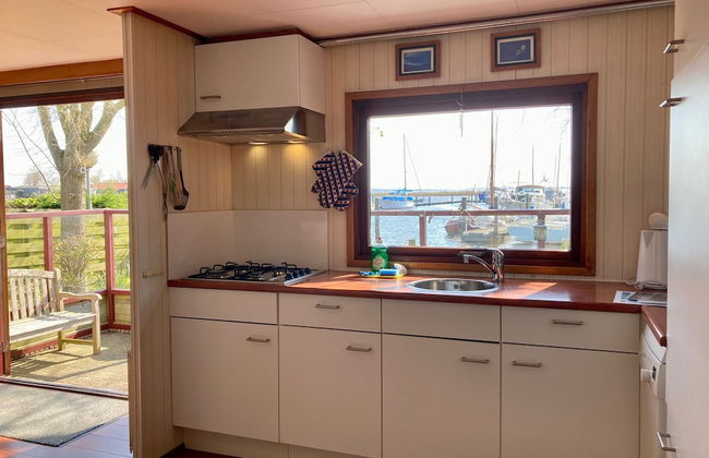 2 Pers - House König Lakeside of the Lauwersmeer With own Fishing Pier Sauna - Foto 15