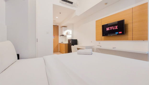 Cozy Studio High Floor At Tree Park City Cikokol Apartment - Foto 4, Habitación
