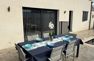 Serignan villa moderne avec piscine - Foto 9