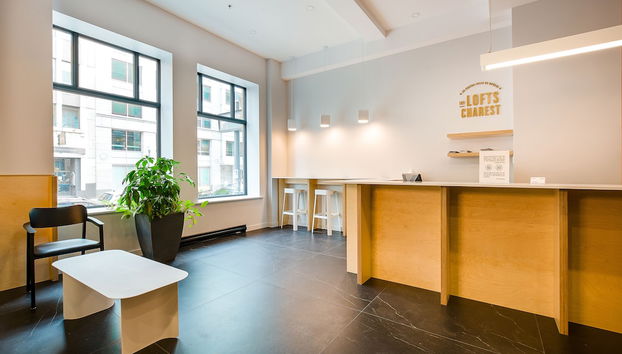 Sala de estar do lobby