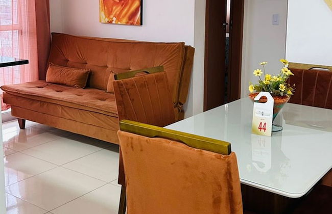 Lindo apto com piscina em Praia Grande - Foto 15