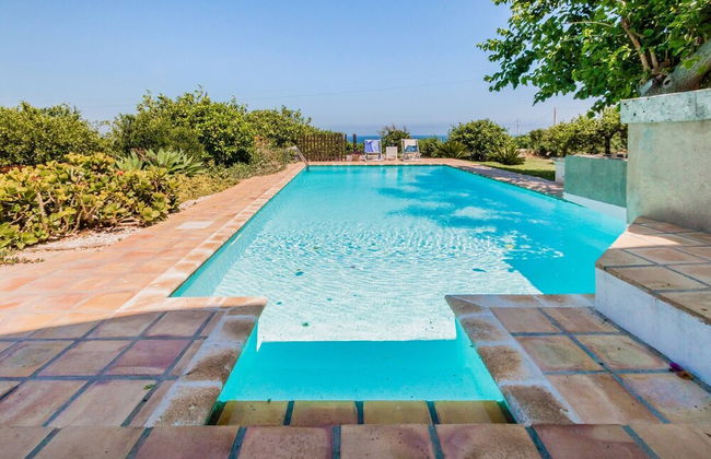 Authentic Sicilian Charm With Pool, Sea View, Parking & Wifi - Foto 46